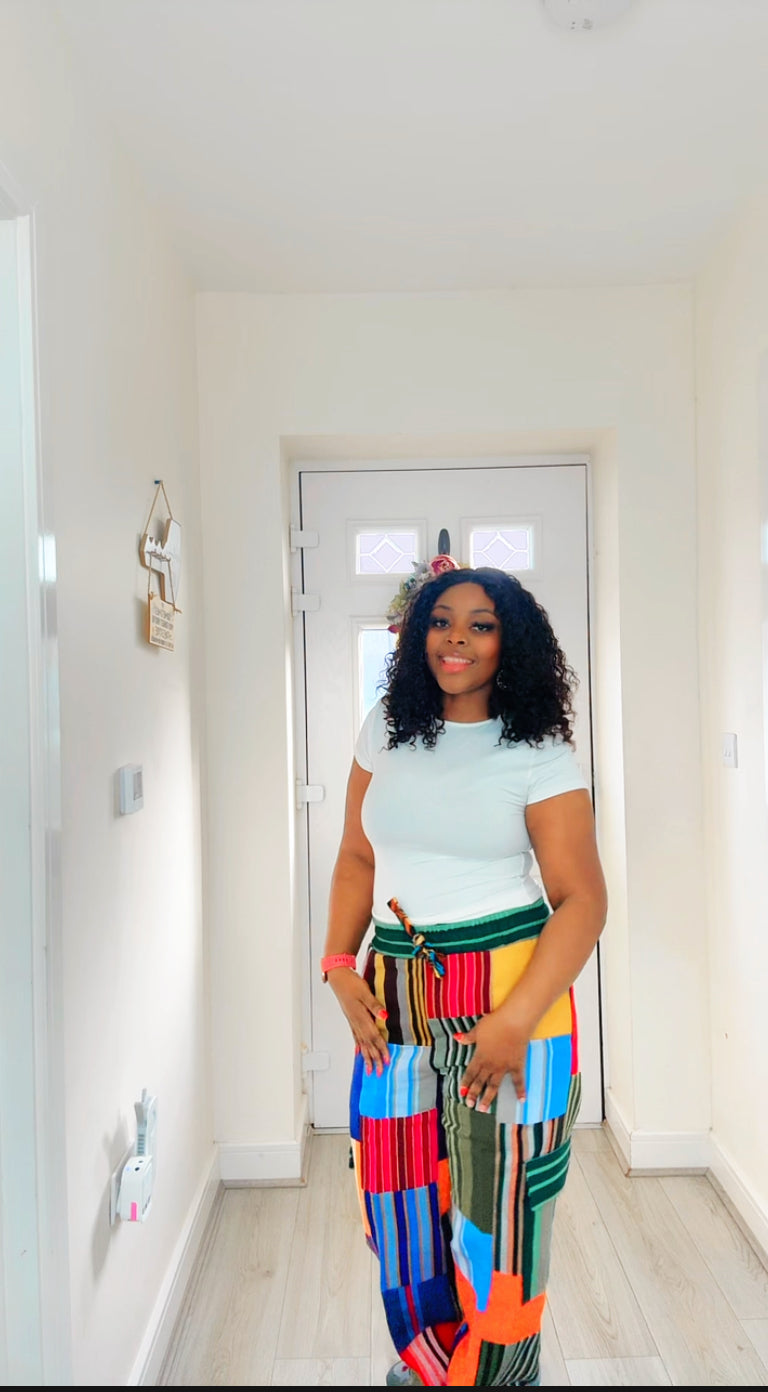 Anike Patch Asooke Cargo Pants