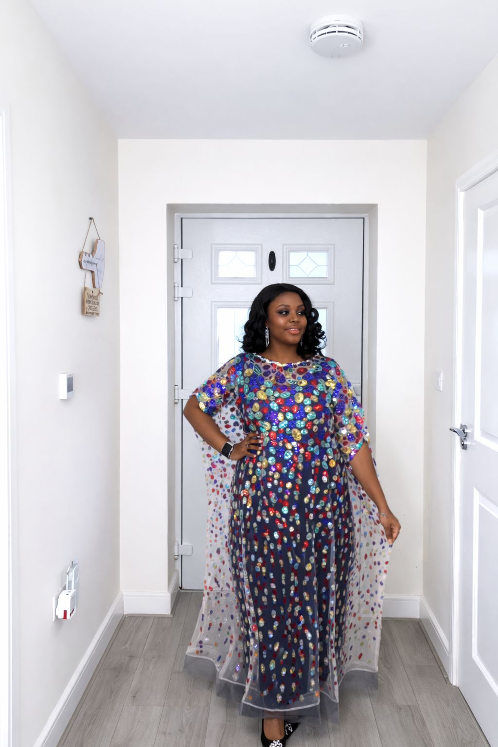 Iremide white Boubou Lace (Free inner)