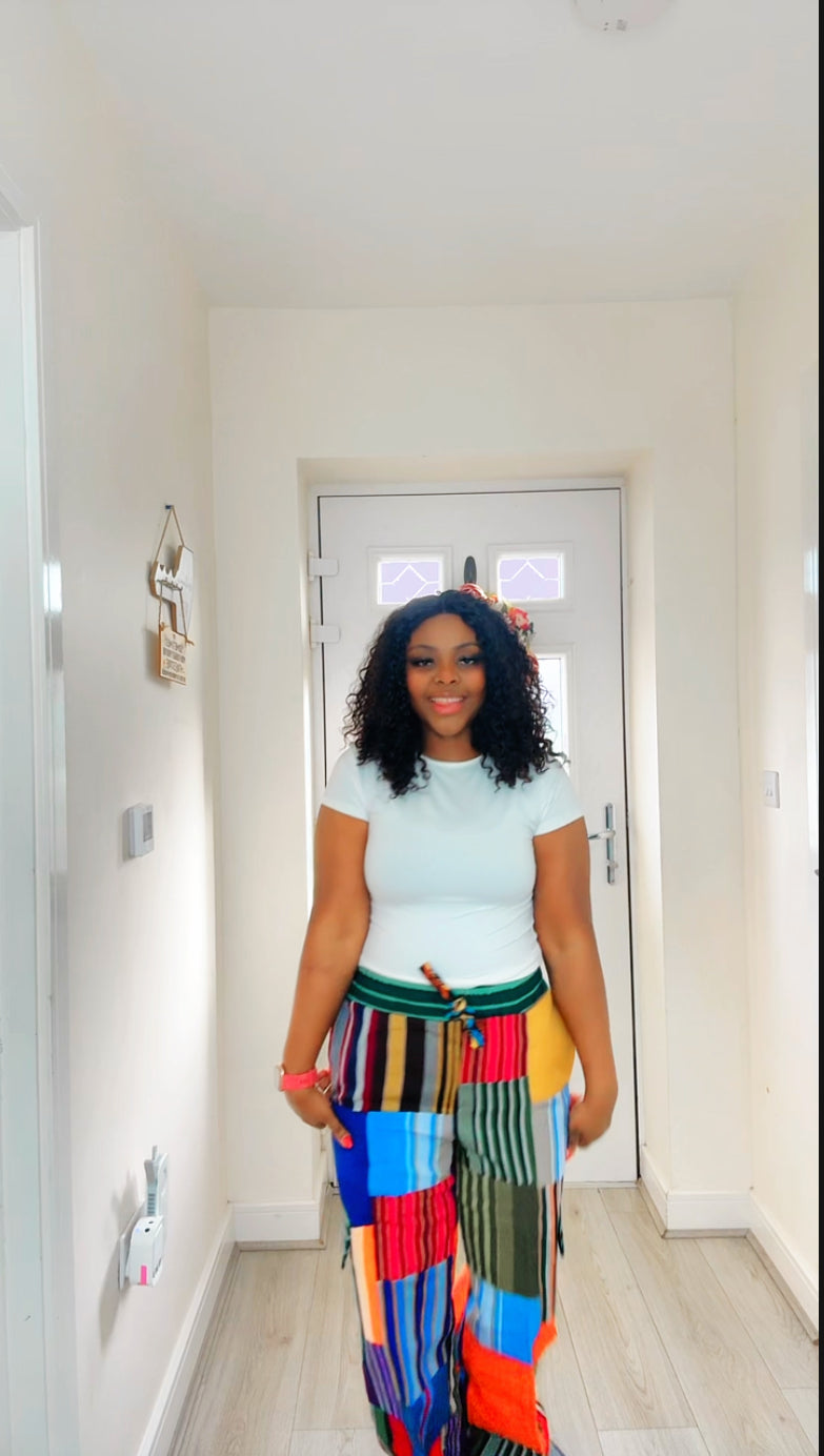 Anike Patch Asooke Cargo Pants