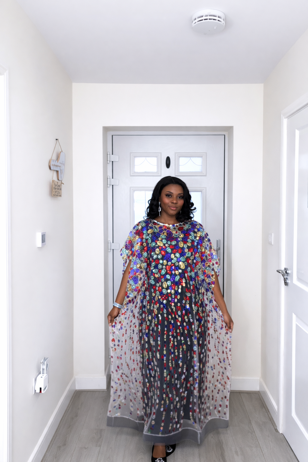 Iremide white Boubou Lace (Free inner)
