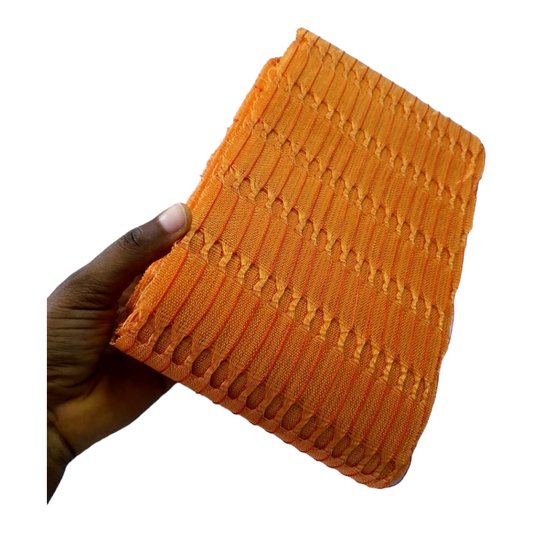 Asooke Headtie Orange Basket