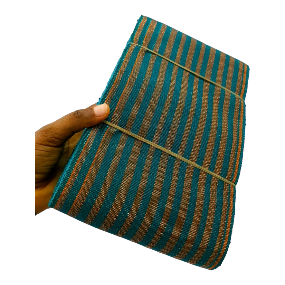 Asooke Stripe Green Gold