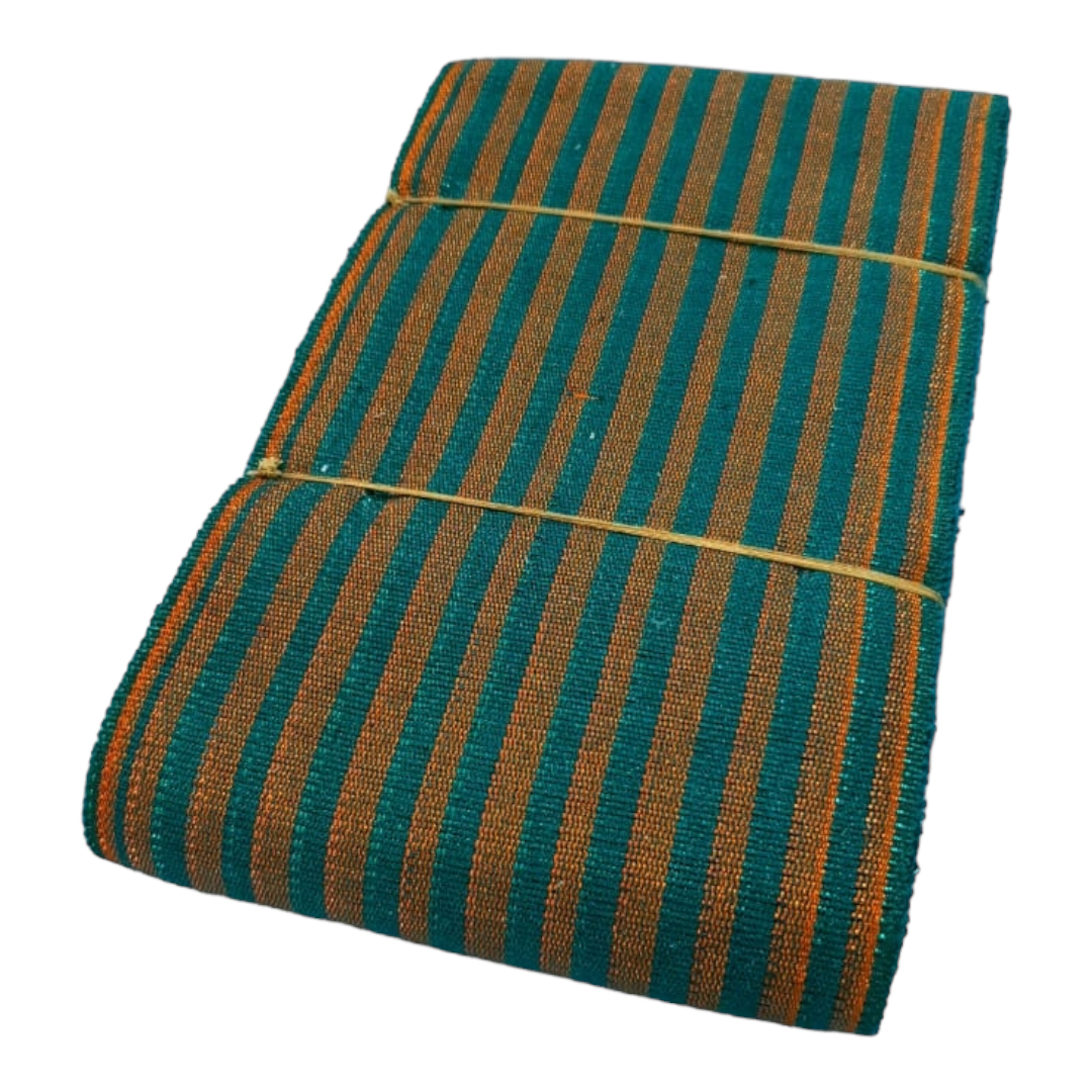 Asooke Stripe Green Gold