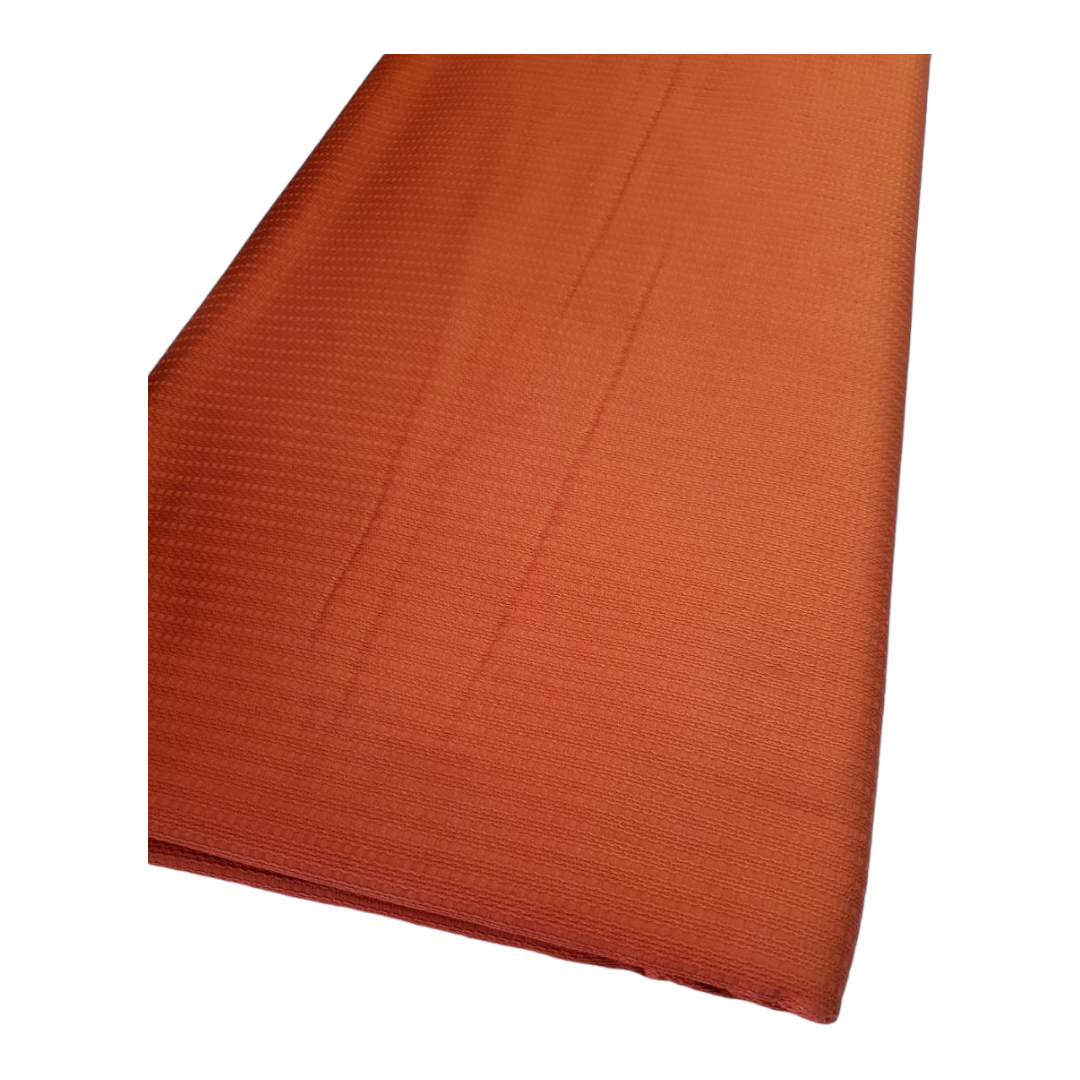 Men Burnt Orange Devon Atiku Fabric MAF11