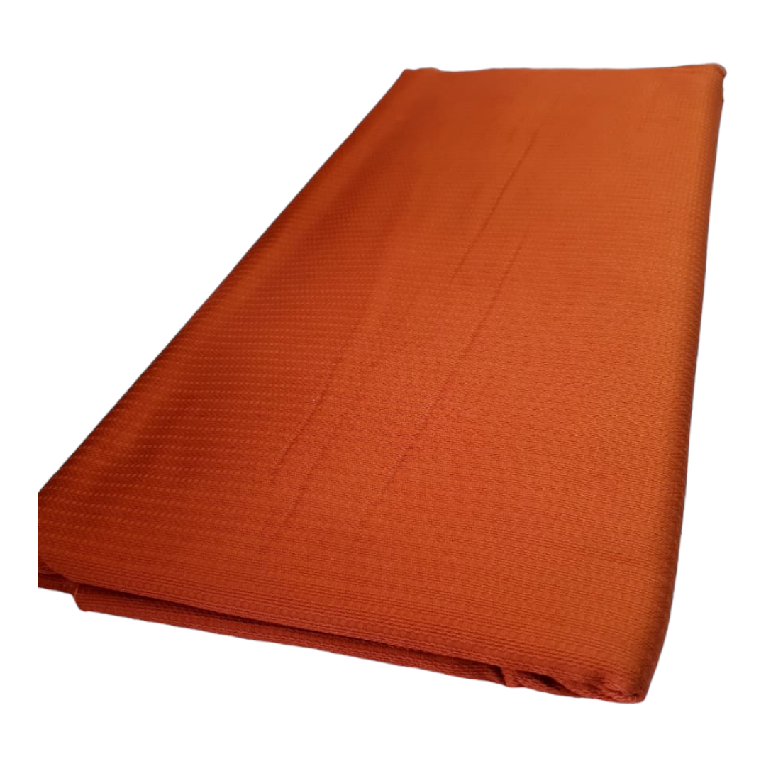 Men Burnt Orange Devon Atiku Fabric MAF11