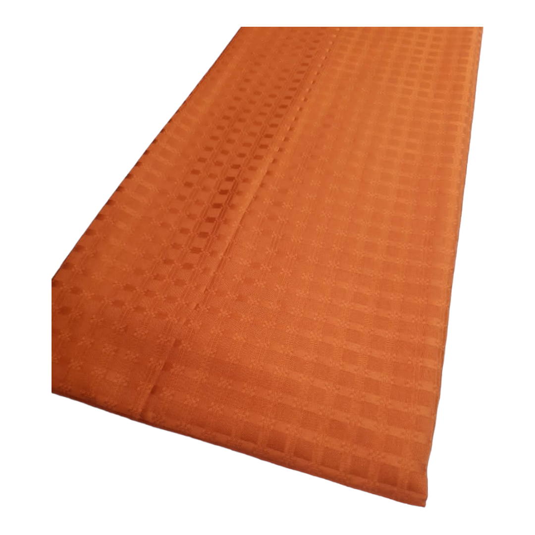 Men Burnt Orange Atiku Fabric MAF05